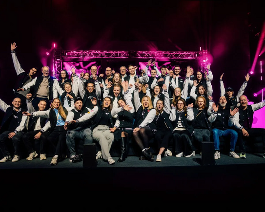 Photo: The BRYCK Startup Alliance team celebrates together.